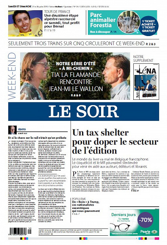 Le Soir - Samedi 27 et Dimanche 28 Juillet 2019