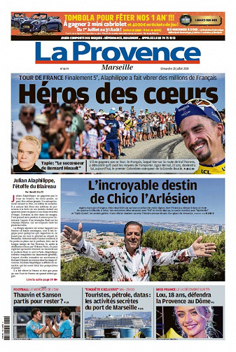 La Provence Marseille - Dimanche 28 Juillet 2019
