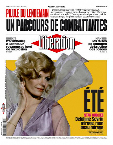 Libération du Jeudi 1er Août 2019