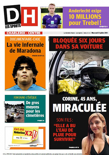 La Dernière Heure (3 éditions) - Mercredi 31 Juillet 2019