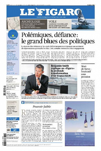 Le Figaro du Jeudi 1er Août 2019