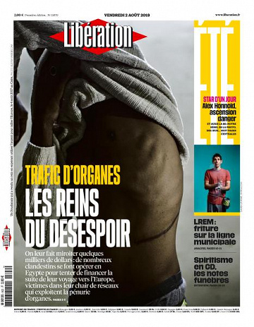 Libération du Vendredi 2 Août 2019