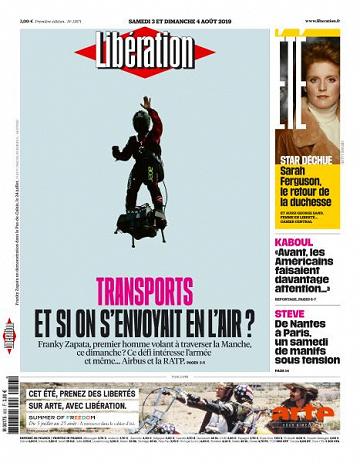 Libération du Samedi 3 et Dimanche 4 Août 2019