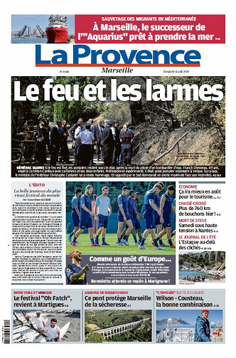 La Provence Marseille - Dimanche 4 Août 2019