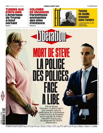 Libération du Lundi 5 Août 2019