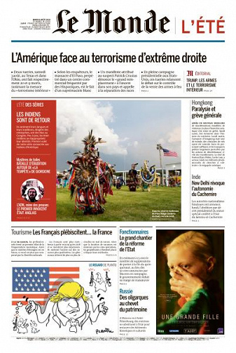 Le Monde du Mardi 6 Août 2019