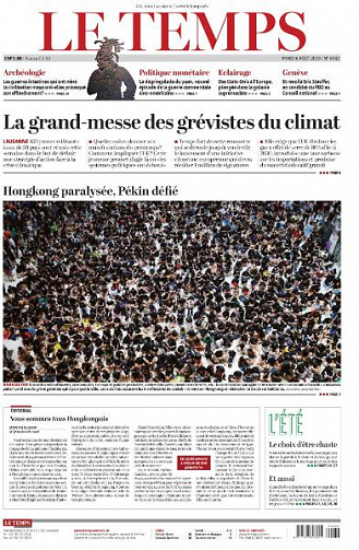 Le Temps du Mardi 6 Août 2019