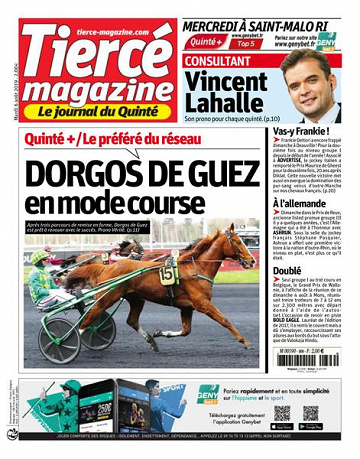 Tiercé Magazine du mardi 6 aout 2019