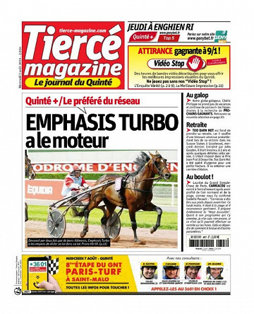 Tiercé Magazine - Mercredi 7 Août 2019