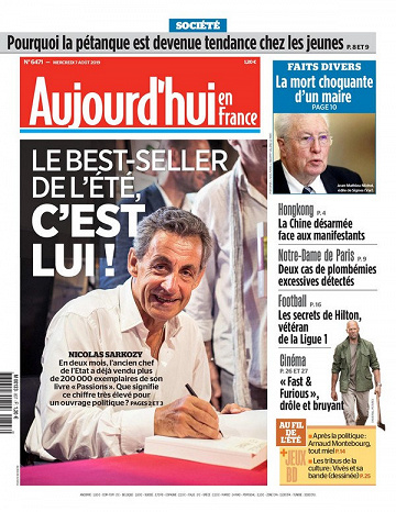 Aujourd’hui en France - Mercredi 7 Août 2019