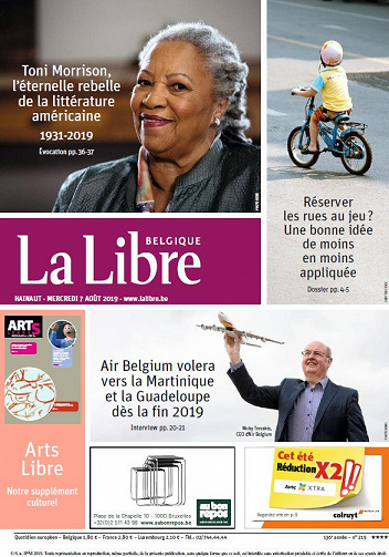 La Libre Belgique - Mercredi 7 Août 2019