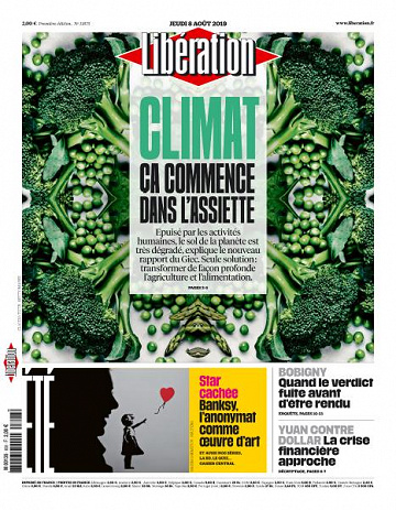 Libération du Jeudi 8 Août 2019