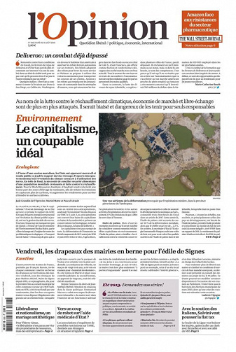 L’Opinion du Jeudi 8 Août 2019