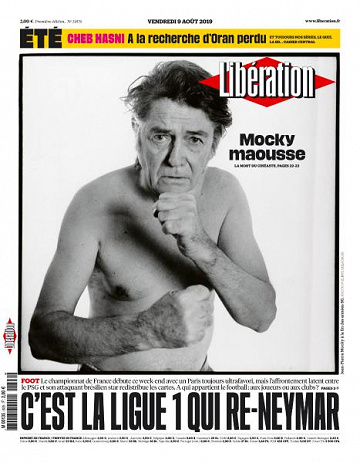 Libération du Vendredi 9 Août 2019