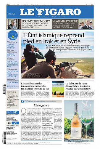 Le Figaro du Vendredi 9 Août 2019