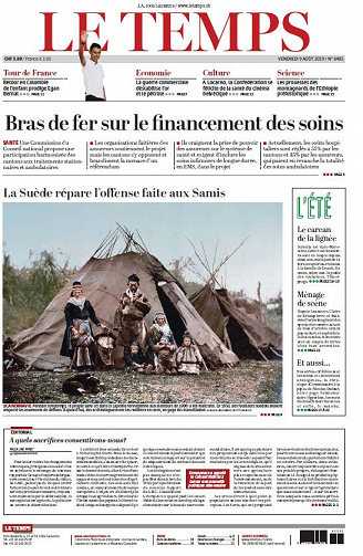 Le Temps - Vendredi 9 Août 2019