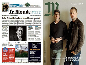 Pack Le Monde + M, le Magazine du Monde - Samedi 10 Août 2019