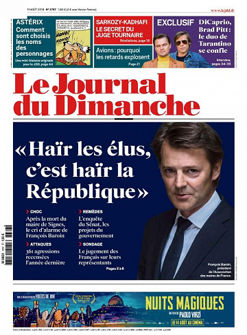 Le Journal du Dimanche - 11 Août 2019