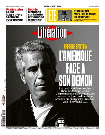 Libération du Lundi 12 Août 2019