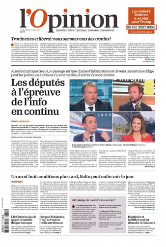 L’Opinion du Mardi 13 Août 2019