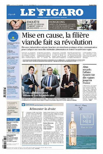 Le Figaro du Mardi 13 Août 2019