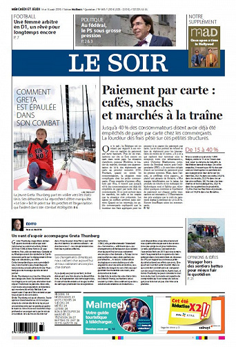 Le Soir - Mercredi 14 Août 2019