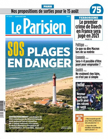 Le Parisien du Jeudi 15 Août 2019