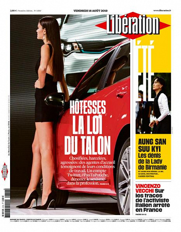 Libération du Vendredi 16 Août 2019
