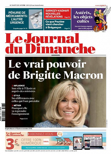 Le Journal du Dimanche - 18 Août 2019