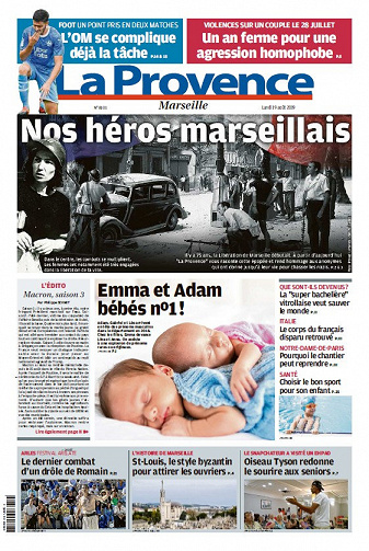 La Provence Marseille - Lundi 19 Août 2019