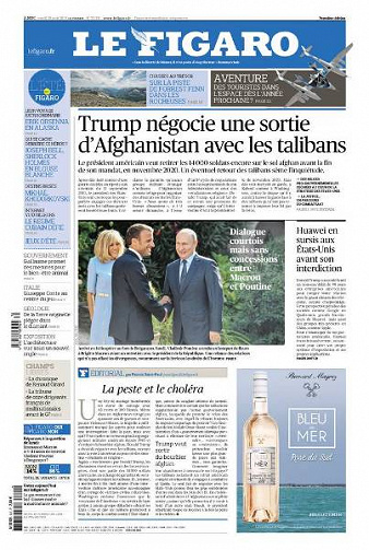 Le Figaro du Mardi 20 Août 2019