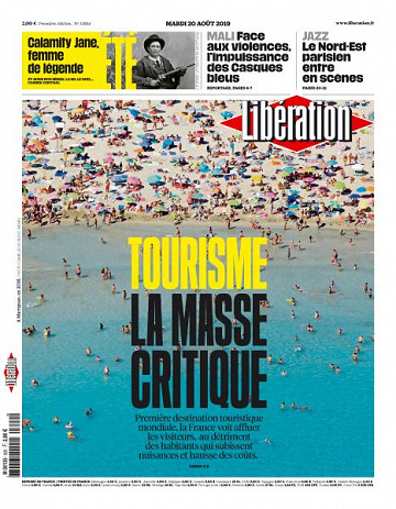 Libération du Mardi 20 Août 2019