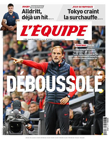 L’equipe du Mardi 20 Août 2019