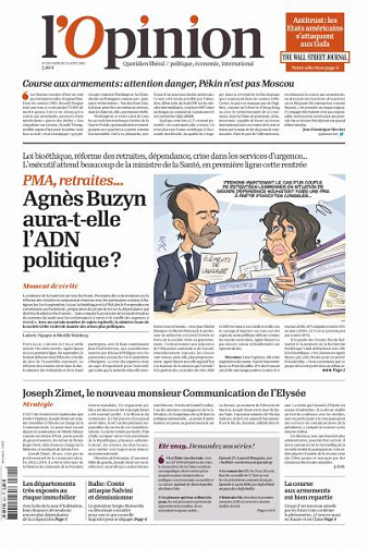 L’Opinion du Mercredi 21 Août 2019