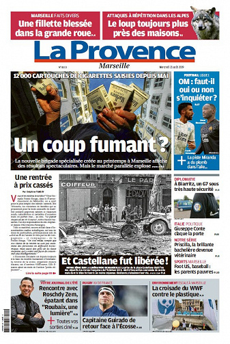 La Provence Marseille - Mercredi 21 Août 2019