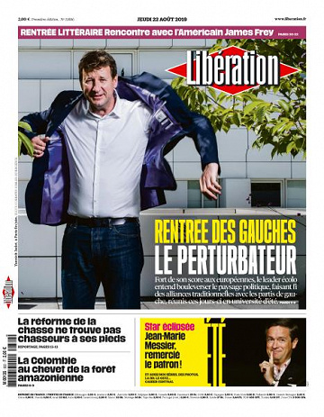 Libération du Jeudi 22 Août 2019