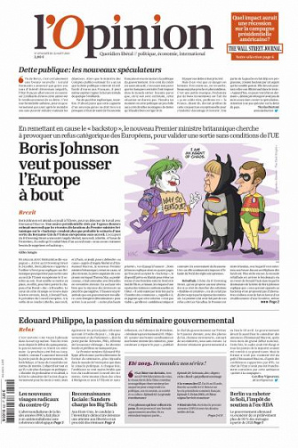 L’Opinion du Jeudi 22 Août 2019