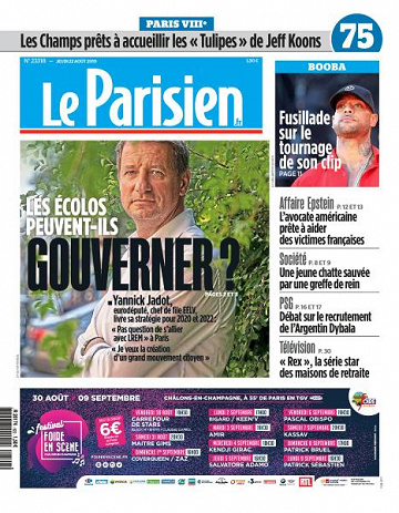 Le Parisien du Jeudi 22 Août 2019