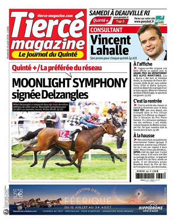 Tiercé Magazine du vendredi 23 aout 2019