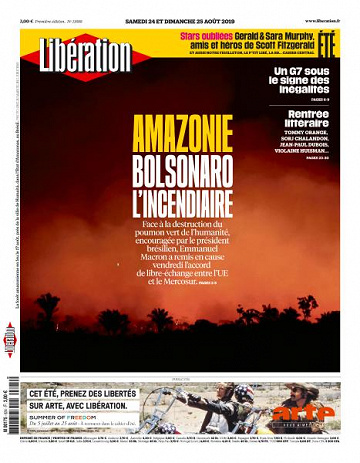 Libération du Samedi 24 et Dimanche 25 Août 2019