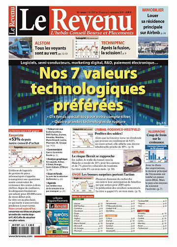 Le Revenu - 30 Août 2019