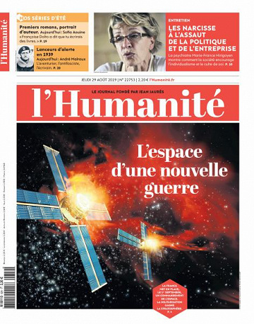 L’Humanite du Jeudi 29 Août 2019