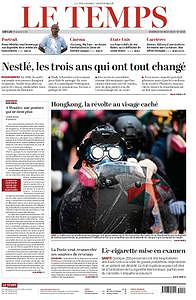 Le Temps du Vendredi 30 Août 2019