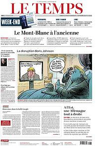 Le Temps du Samedi 31 Août et Dimanche 1er Septembre 2019