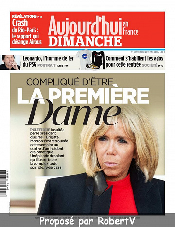 Aujourd’hui en France - Dimanche 1er Septembre 2019