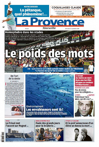 La Provence Marseille - Dimanche 1er Septembre 2019