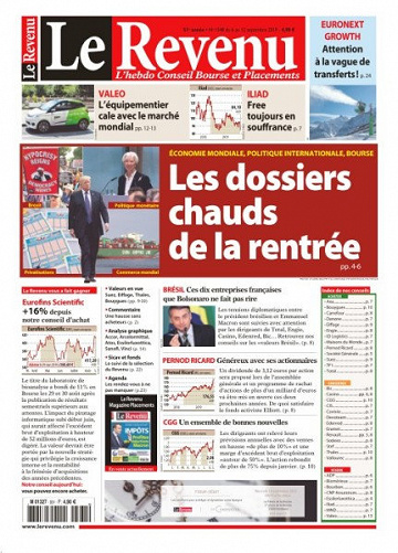 Le Revenu - 6 Septembre 2019