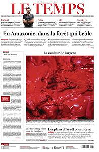 Le Temps du Vendredi 6 Septembre 2019