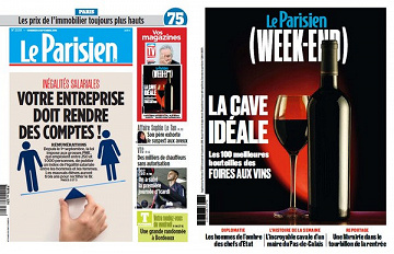 Pack Le Parisien + Le Parisien Week-End - Vendredi 6 Septembre 2019