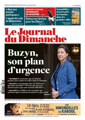 Le Journal du Dimanche - 8 Septembre 2019